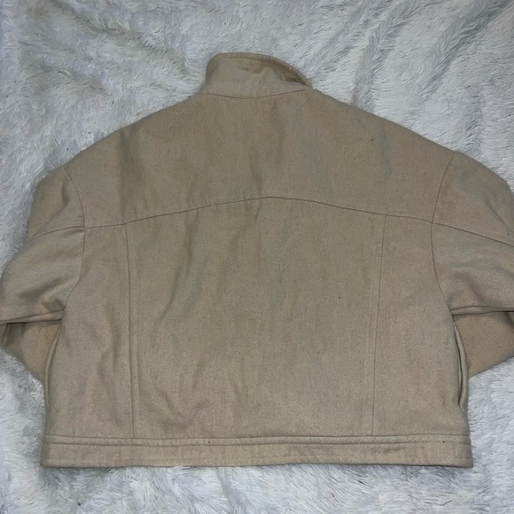 Time and Tru Tan Button-Up Shacket Jacket size Extra Large - Picture 4 of 4